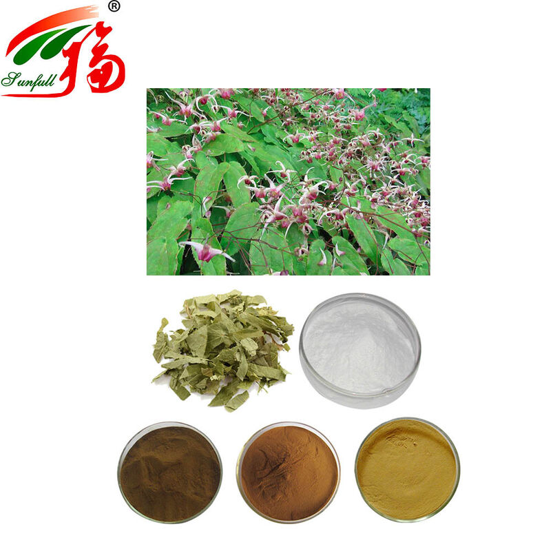 Factory Direct 100% Natural Epimedium Extract 30% Icariins for Sex-Enhancer and Health Supplements