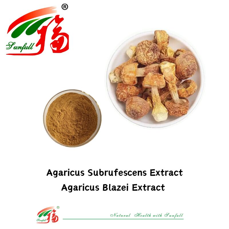 Hunan Sunfull Suplementy diety Agaricus Subrufescens/Hericium Erinaceus/Antrodia/Cordyceps Sinensis/Coriolus Versicolor/proszek z ekstraktem z grzybów