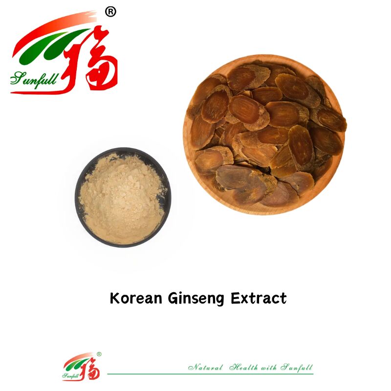 Sunfull Producent Bezpłatna próbka Tradycyjna medycyna chińska Organiczny HPLC 10% 80% Ginsenosydy Amerykański Ginseng / Ekstrakt z koreańskiego ginseng / Ekstrakt z Panaxu ginseng