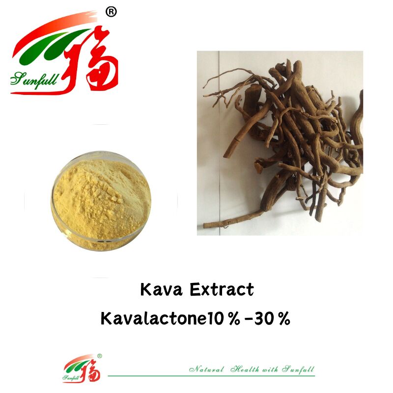 Hunan Sunfull Najlepsza cena ISO/koszerne suplementy diety Kavalactones 10% -30% ekstrakt z Kava w proszku jako suplement
